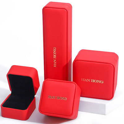 kopen Custom Luxury Velvet Jewelry Packaging Box voor halsketting en armband opslag van Hanhong online manufacture