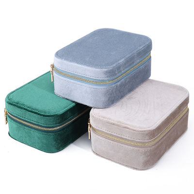 Elegant fluweel juwelen opslag voor aangepaste oorbellen halskettingen en ringen nieuwste stijl