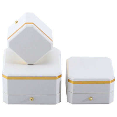 Handgemaakte Hanhong achthoekige sieraden verpakkingsdoos voor luxe armbanden en halskettingen