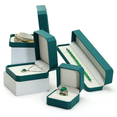 Luxe op maat gemaakte juwelen verpakkingsdoos voor oorbellen armbanden halsketting en ring