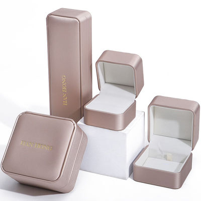 kopen Champagne Gold PU Leer Juwelen Verpakkingsdoos Luxe maat online manufacture