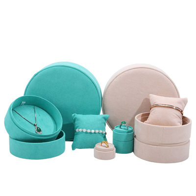kopen Neem contact met ons op voor Hanhong Luxury Custom Wedding Engagement Paper Velvet Jewelry Display Box online manufacture