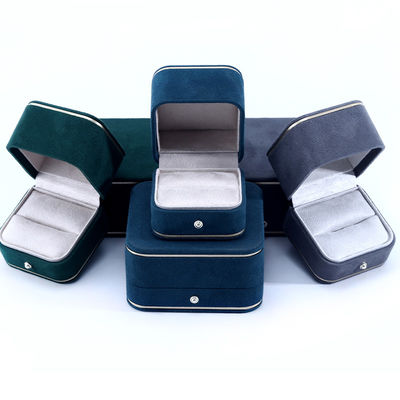 kopen Custom logo fluweel sieraden doos voor handgemaakte armbanden en ringen in 2023 luxe verpakking online manufacture
