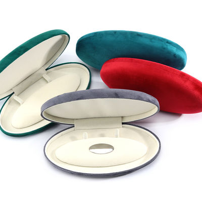 Nieuwste op maat gemaakte fluwelen juwelen doos voor op maat gemaakte luxe armband oorbellen halsketting