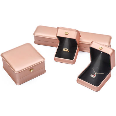 Armband Ring Ohrringe LED Juweliersdoos Sets Custom Juweliersdoos Met Logo Wholesale