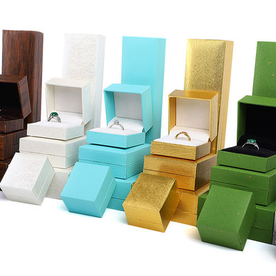 kopen Juwelen dozen Materiaal Papier fluweel Nieuwste stijl voor oorbellen Halskettingen en ringen online manufacture
