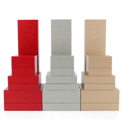 Op maat gemaakte maat Luxury Touch Cardboard Juwelen Verpakkingsdoos voor Armband en Ring