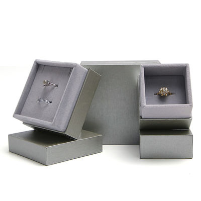 Papier fluweel materiaal juwelen dozen Hanhong Custom Design Eco-vriendelijke verpakking