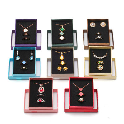 kopen Gepersonaliseerde grootte Hanhong Logo Karton Papier Geschenk Sieraden Doos Laaier Presentatie online manufacture