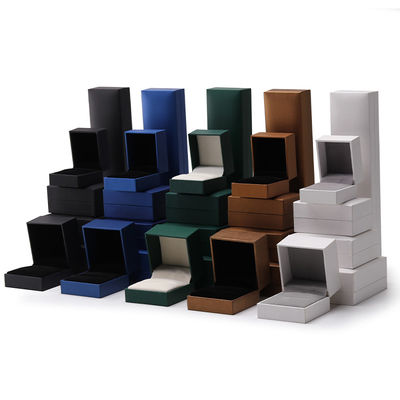 kopen Luxe handgemaakte juwelen dozen met logo voor oorbellen halsketting ringen online manufacture