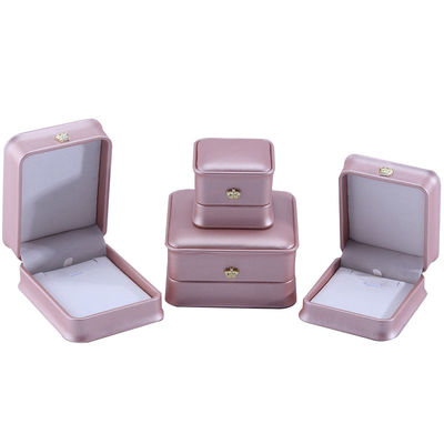 Luxe gouden kroon design PU leer sieraden pakket doos voor armband halsketting ring