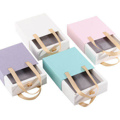 Nieuwste stijl aangepaste schuifkast karton voor Ring Box aangepaste logo papieren behuizing