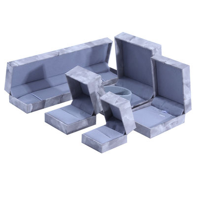 kopen Rechthoekig Handgemaakt Gevulde Lederen Papier Sieraden Doos, Sieraden Papier Doos Verpakking online manufacture