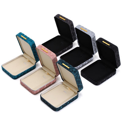 kopen Hanhong Custom afgeronde hoek maan patroon ijzeren doos voor vrouwen in zwart microfiber huid online manufacture