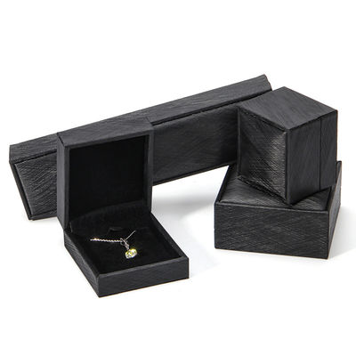 Hanhong 2022 Juweliersdoos Verpakkingsset PU Lederen Juweliersdoos Cassette met Logo Custom Printed Ring Box