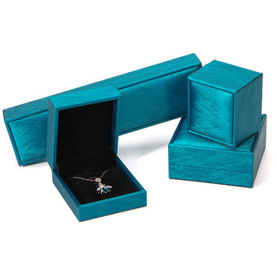 Hanhong 2022 Juweliersdoos Verpakkingsset PU Lederen Juweliersdoos Cassette met Logo Custom Printed Ring Box