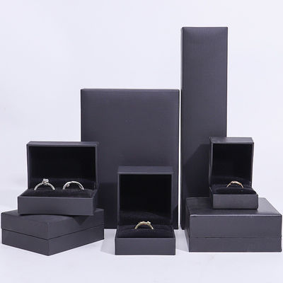 Luxe verpakking papier sieraden doos Custom Design voor Armband Ring Halsketting