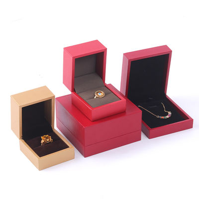 Aangepaste uittrekbare papieren sieraden doos halsketting voor sieraden organisatie
