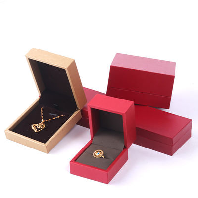 Gepersonaliseerd Grootte Kartonnen sieraden doos, sieraden papier doos Set Verpakking