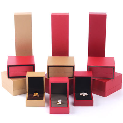 kopen Gepersonaliseerde logo papier sieraden verpakkingsdoos voor armband halsketting opslag 5.5 * 4.5 * 3.5 online manufacture