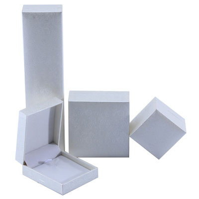 OEM rechthoekig karton sieraden doos Papier verpakkingsdoos voor oorbellen halsketting ring