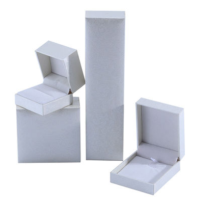 OEM rechthoekig karton sieraden doos Papier verpakkingsdoos voor oorbellen halsketting ring