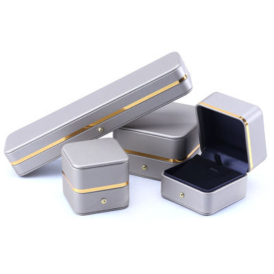 Embossing Logo Hanhong Custom Leer Juwelen Doos voor Grade Armband Ketting Horloge