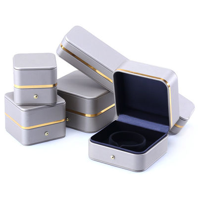Embossing Logo Hanhong Custom Leer Juwelen Doos voor Grade Armband Ketting Horloge