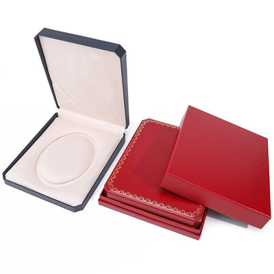 Custom Logo Vierkante Papier Juwelen Doos Verpakking Luxe Stijl Voor Ketting
