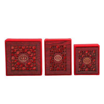 Custom Logo Kleur Houten Juwelen Doos Voor Ringen Armbanden Vertoon Verpakking