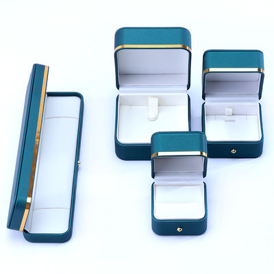 10*10*5,5 cm handgemaakte luxe lederen sieraden doos voor eind accessoires Made in Hanhong