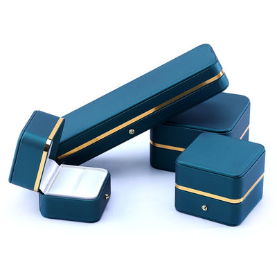 10*10*5,5 cm handgemaakte luxe lederen sieraden doos voor eind accessoires Made in Hanhong