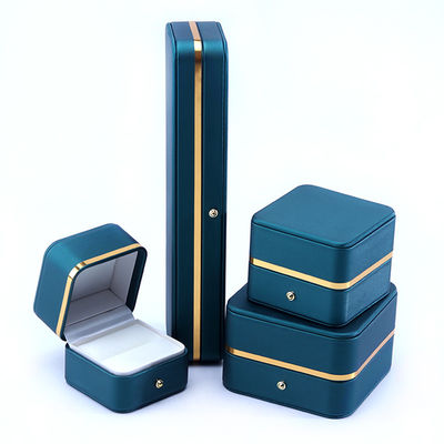 10*10*5,5 cm handgemaakte luxe lederen sieraden doos voor eind accessoires Made in Hanhong
