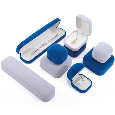 kopen Gepersonaliseerde rechthoekige sieraden verpakkingsdoos voor hanger halsketting ring oorbellen online manufacture