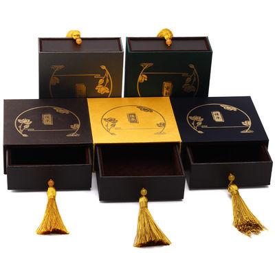 Chinese stijl prachtige luxe juwelen verpakkingsdoos met Tassel Decor