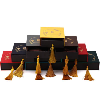 Chinese stijl prachtige luxe juwelen verpakkingsdoos met Tassel Decor