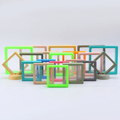 Meerdere kleuren Suspension Juwelen Display Box Met Transparante PE Film