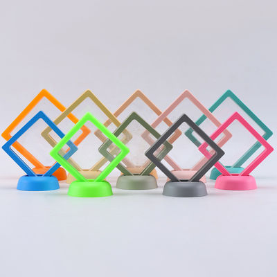 Meerdere kleuren Suspension Juwelen Display Box Met Transparante PE Film