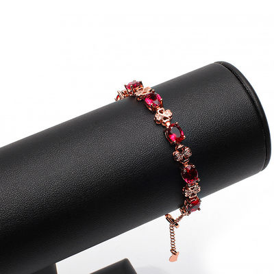 T-vormige kunststof cilinder sieraden display stand voor armband hanger horloge show