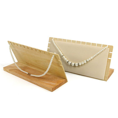 Houten sieraden met inkerige rand