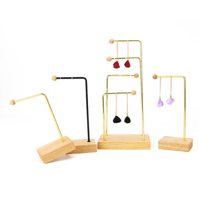 kopen Draagbare L-vormige metalen hangertentoonstelling Stand voor juwelen Luxe Show Exhibition online manufacture