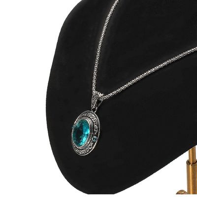Meerdere maten zachte fluwelen cover sieraden display Bust hanger expositie stand
