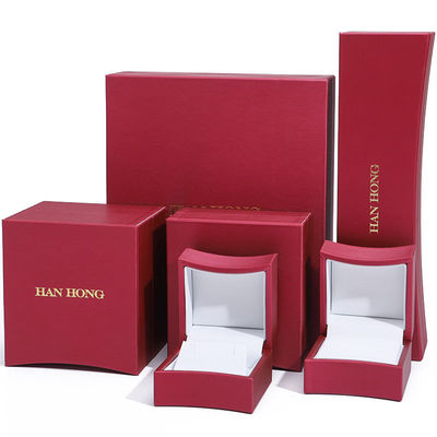 kopen Oogvangende boogvormige PU leder sieraden opslag organisator luxe doos pakket online manufacture