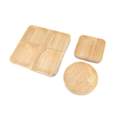 Meerdere vormen Juwelen Display Plaat Houten Armband Display Exhibition Tray