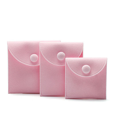 Kleine fluweel sieraden bewaring zak zak voor oren studs Ringen Armband