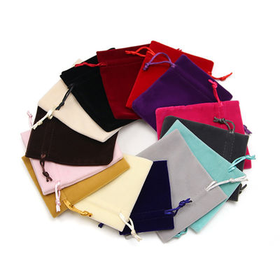 Anti Scratch Drawnstring Velvet Juwelierszak Pocket Voor Juwelen Luxe Gift Packaging