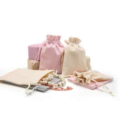 Anti Scratch Drawnstring Velvet Juwelierszak Pocket Voor Juwelen Luxe Gift Packaging