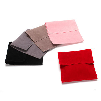 OEM Discreet Supply Lichte fluwelen sieraden zakken voor oorringen studs meisje