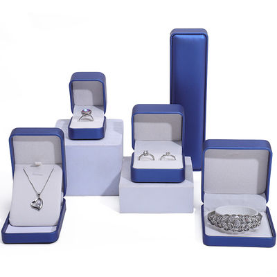 kopen Custom Shape Glossy PU Leer Juwelierskoffer, Juweliersdoos Sets Voor Verpakking online manufacture