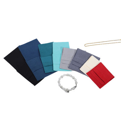 kopen Compact eenvoudig zacht fluwelen juwelen verpakking envelop Pocket mini hanger zak online manufacture